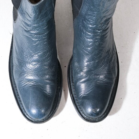 Rocco P. Chelsea Ankle Boots in Midnight Blue - 40 - Picture 5 of 8